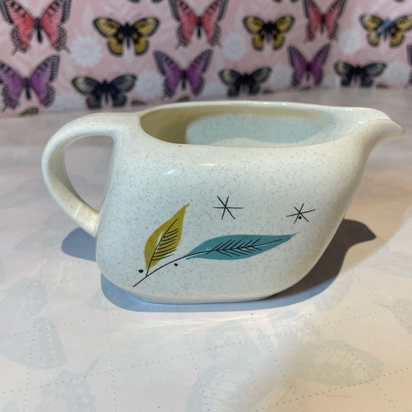 ✨Vintage MCM Sovereign Potters 🇨🇦starburst atomic age creamer - Picture 2 of 6